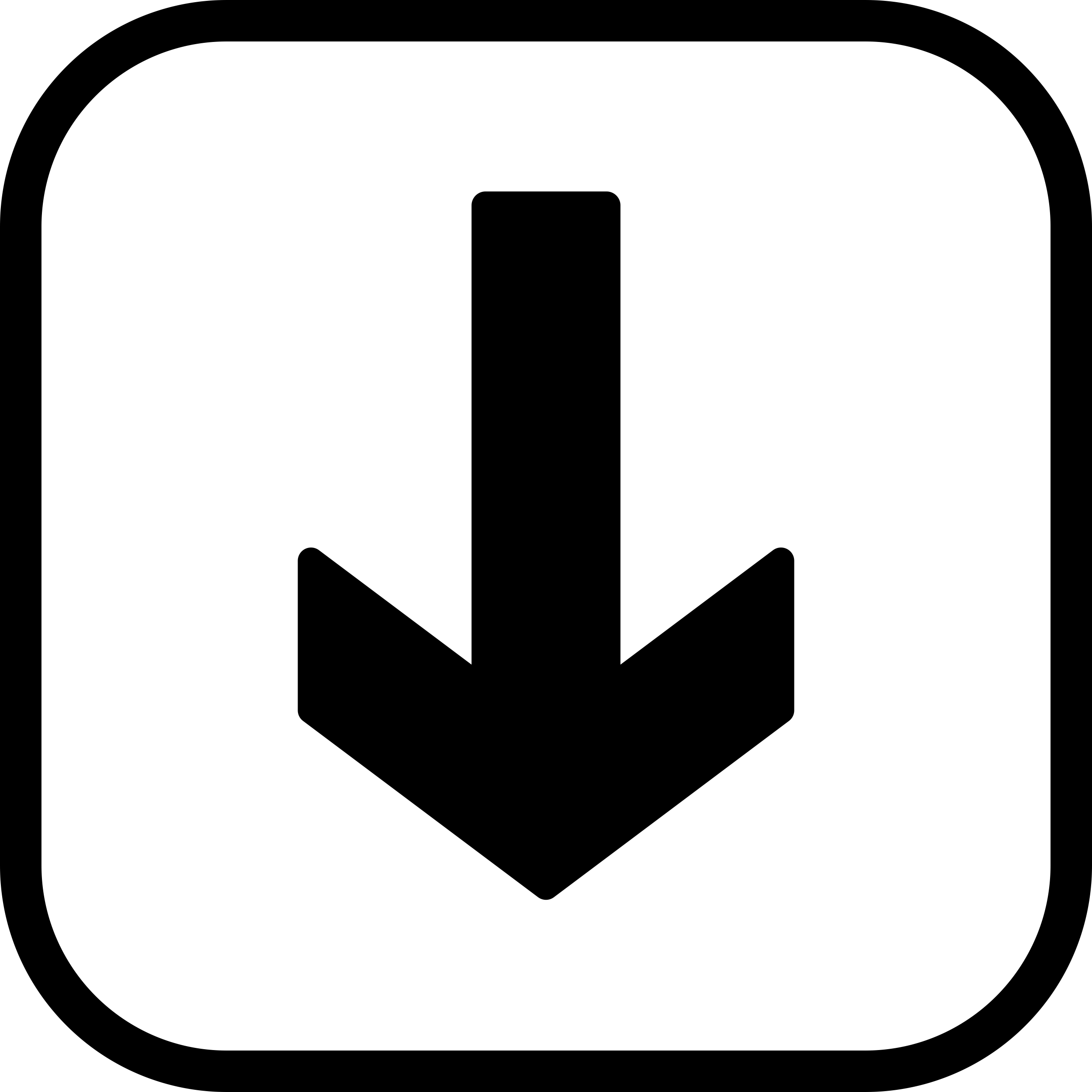 Down Button Sign Svg Line Art Free Vectors